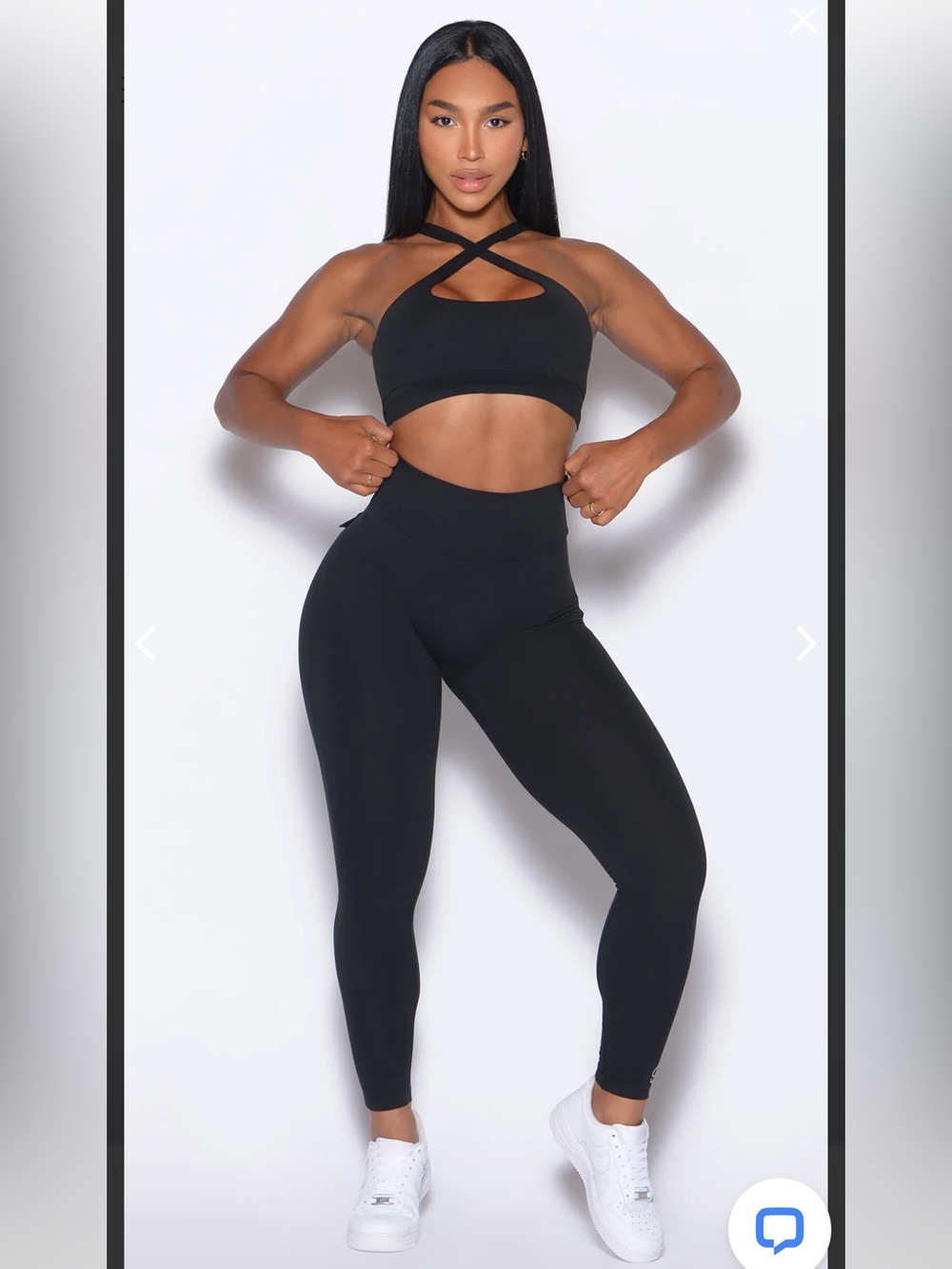 Bombshell Sportswear Black High-Waist Leggings